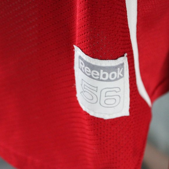 Hamilton Bulldogs Jersey - Road Jersey by Reebok - Men's Size 56 - Picture 11 of 13